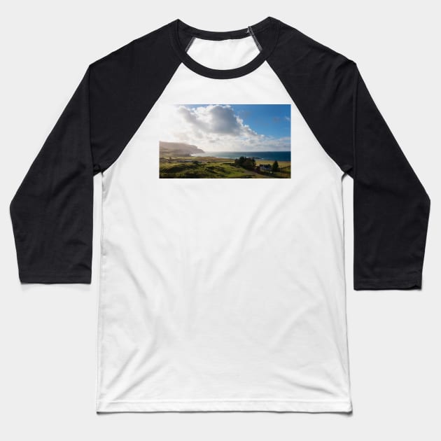 Loch Na Keal, Isle of Mull Baseball T-Shirt by Graz-Photos